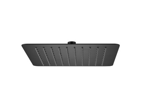 ROCIADOR CUADRADO SLIM INOX AIR NEGRO