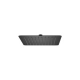 ROCIADOR CUADRADO SLIM INOX AIR NEGRO