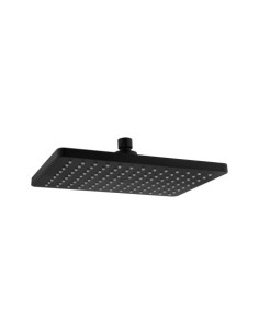 ROCIADOR DUCHA ABS 260X190 NEGRO NINE EX