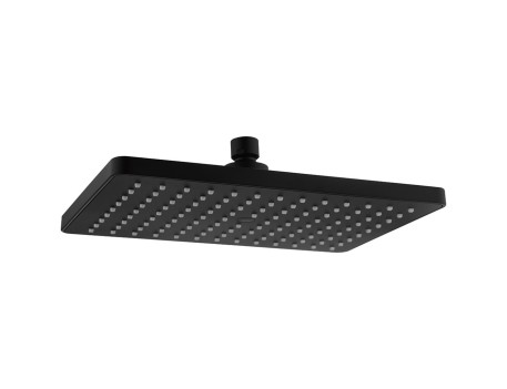 ROCIADOR DUCHA ABS 260X190 NEGRO NINE EX