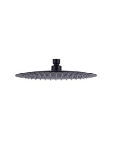 ROCIADOR DUCHA SLIM INOX AIR NEGRO 300X300MM