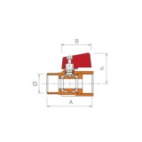 VÁLVULA ESFERA BOSTON 1/2 M-H PULIDA MINI PN25