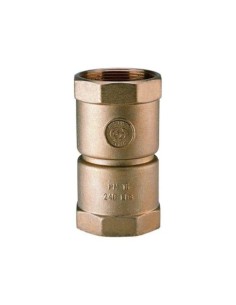 VÁLVULA RETENCIÓN KENT ROSCAR H-H 1 1/4 PULGADAS