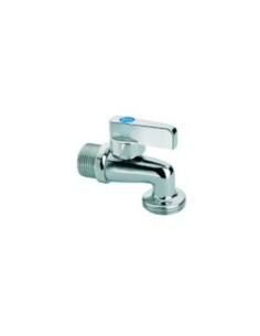 GRIFO CURVO LAVADORA MINI CROMADO 1/2 X 3/4