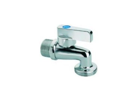 GRIFO CURVO LAVADORA MINI CROMADO 1/2 X 3/4