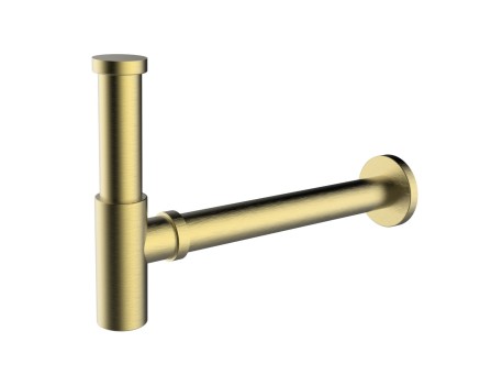 SIFÓN LAVABO BRUSHED GOLD ELEGANCE