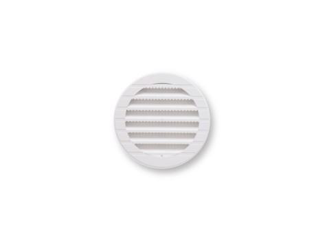 REJILLA EMPOTRAR ABS 100MM BLANCA CON MOSQUITERA