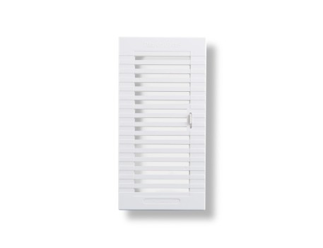 REJILLA EMPOTRAR REGULABLE ABS 13.3X26CM MARCO
