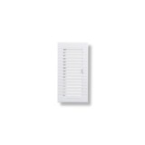 REJILLA EMPOTRAR REGULABLE ABS 13.3X26CM MARCO
