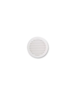REJILLA EMPOTRAR Ø15CM ABS BLANCA CON MOSQUITERA