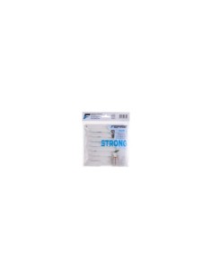 REJILLA STRONG CON MOSQUITERA BLANCA 15X15 CM