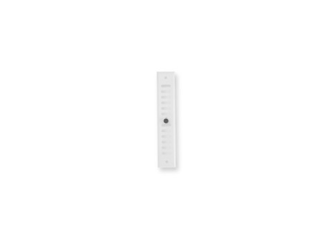 REJILLA REGULABLE ALUMINIO BLANCA 4.5X24 CM