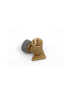 CODO PLACA LATÓN POLIBUTILENO 22X1/2 PB