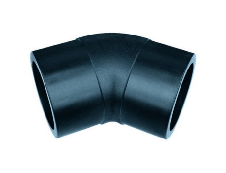 CODO 45º PE100 PN16 POLIETILENO TUBERÍAS