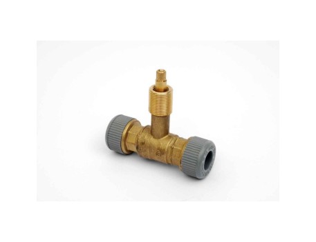VÁLVULA ESFERA-BOLA METÁLICA 22MM EMPOTRAR