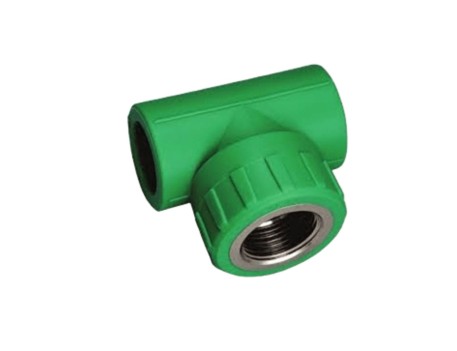 TE ROSCA HEMBRA PPR 40-1 PULGADA VERDE EGB