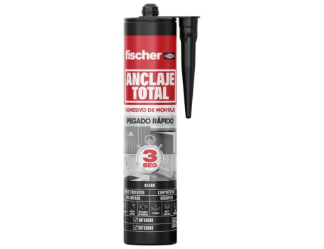 ANCLAJE TOTAL NEGRO FISCHER 290 ML ADHESIVO