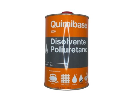 DISOLVENTE POLIURETANO Q211 1L QUIMIBASE