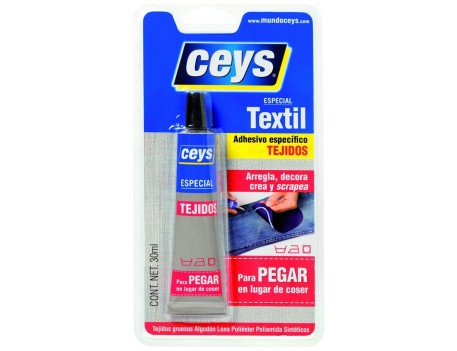 TEXTILCEYS ADHESIVO TEXTILES BLISTER 30ML