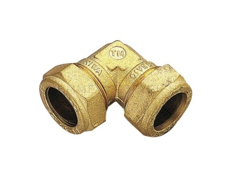 RACOR CODO DOBLE CON ANILLO PARA COBRE 18X18