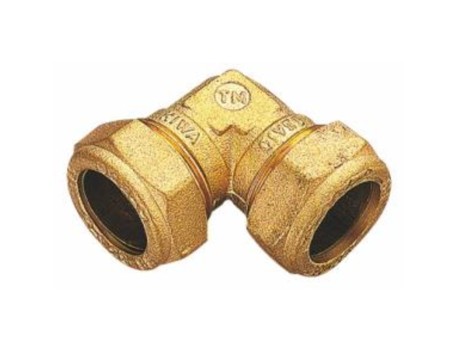 RACOR CODO DOBLE CON ANILLO PARA COBRE 22X22