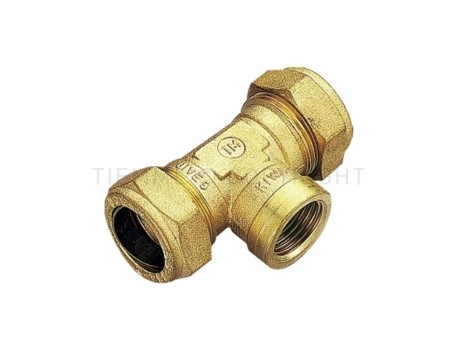 RACOR TE CON ANILLO PARA COBRE 18X1/2 MACHO TIEMME