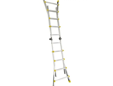 ESCALERA TELESCOPICA 8+8 PELDAÑOS TELESTAR 8