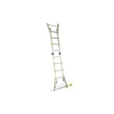 ESCALERA TELESCOPICA 8+8 PELDAÑOS TELESTAR 8