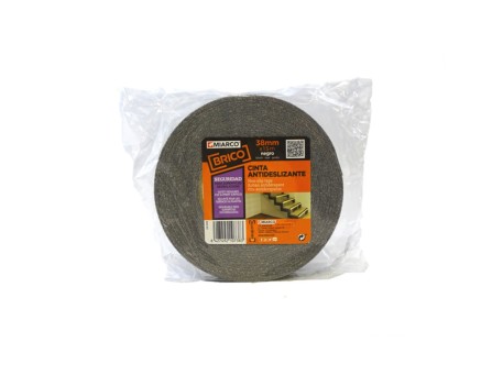 CINTA ANTIDESLIZANTE NEGRO 25MMX15M MIARCO