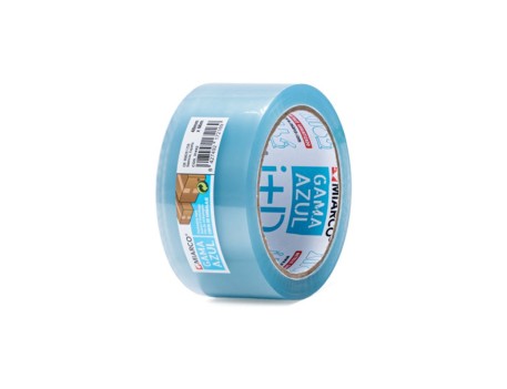 CINTA PP AZUL TRANSPARENTE 48MMX132M EMBALAJE MIARCO