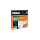 BURLETE CAUCHO TIPO E BLANCO 9MMX6M MIARCO