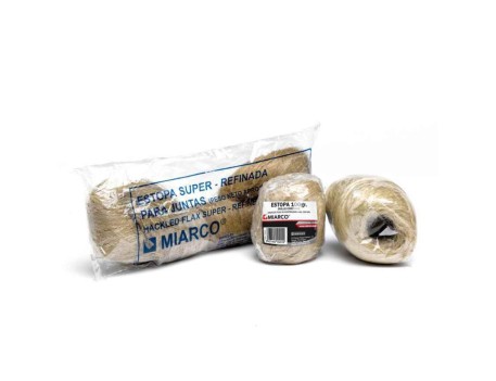 ESTOPA SUPER-REFINADA MIARCO MADEJA 200G
