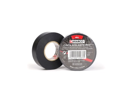 CINTA AISLANTE PVC MIARCO AZUL 19MMX20MX0.15MM
