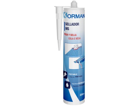KORMAN MS C290ML BLANCO SELLADOR HÍBRIDO K0234BL