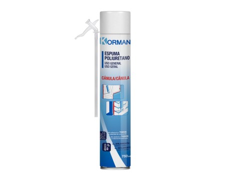 ESPUMA MANUAL KORMAN POLIURETANO S 750ML