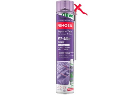 PENOSIL ESPUMA TEJAS PU-49M GRIS 750ML MANUAL