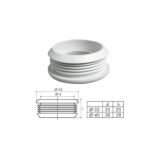 JUNTA CONEXIÓN TUBO WC 65X38 DIÁMETRO 40MM A-82