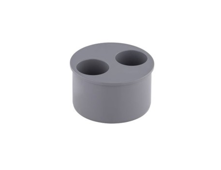 TAPÓN REDUCTOR DOBLE PVC 110/50-40 EVACUACIÓN