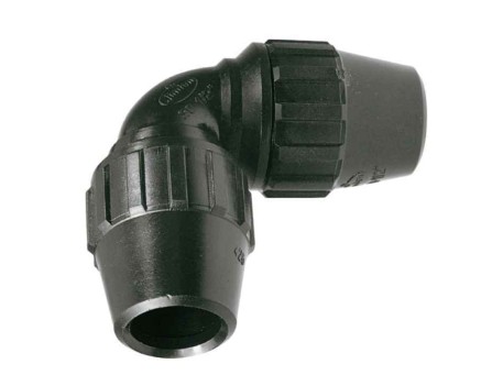 ENLACE ACODADO 90º J-64 POLIETILENO Ø40MM JIMTEN