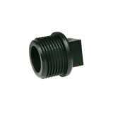 TAPÓN MACHO ROSCADO PE 1/2 POLIPROPILENO J-80