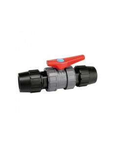 VÁLVULA ESFERA PVC 32MM ENLACE TUBO POLIETILENO
