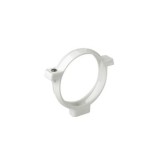 BRIDA BAJANTE TUBULAR BLANCA 80MM ALIAXIS
