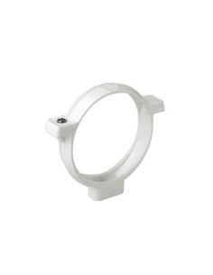 BRIDA BAJANTE TUBULAR GRIS 80MM ALIAXIS