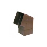 CODO 87º30' BAJANTE OMEGA 65MM NEGRO
