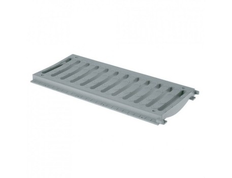 REJILLA CON CERCO S-267 TRANSITABLE 520X240 GRIS