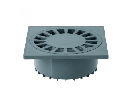 SUMIDERO SIFÓNICO S-246 Ø110 250X250MM PVC