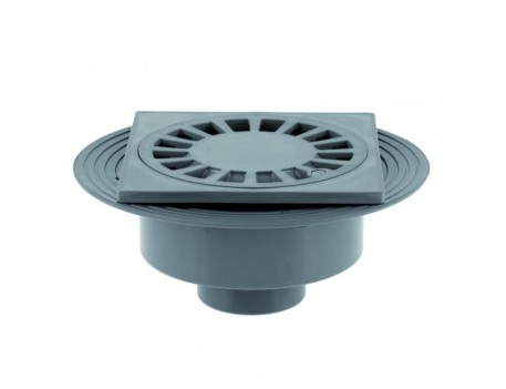 CALDERETA SIFÓNICA S-247 Ø110 250X250 GRIS