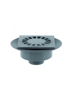 CALDERETA SIFÓNICA EXTENSIBLE SALIDA VERTICAL 90MM 250X250