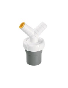 ENLACE DOBLE TOMA LAVAVAJILLAS PVC 40MM A-122