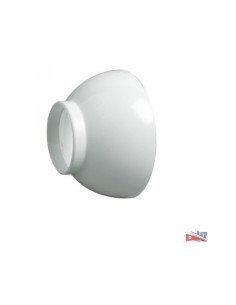 PLAFÓN EMBELLECEDOR BLANCO PARA TUBO 32MM
